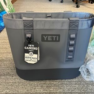 Yeti Camino Carryall Tote Bag 35 Waterproof Storm Grey